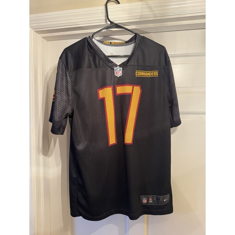 Terry McLaurin #17 Black Commanders Stitched Men's Jersey Size M